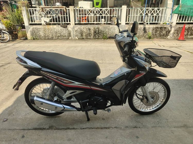 🛵ยังไงก็ขาย WAVE125i ปี 56 เครื่องดี สีสวย สตาร์ทมือ เล่มชุดโอนครบ+เปลี่ยนถ่ายน้ำมันเครื่องฟรี ส่งฟรี30 ก.ม รูปที่ 3