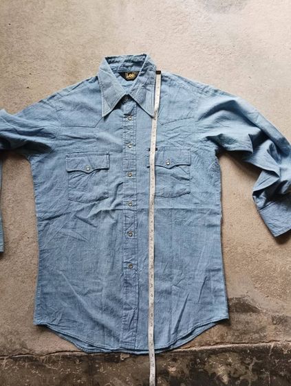 Lee chambray shirt usa. รูปที่ 5