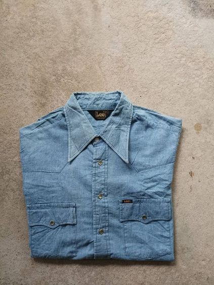 Lee chambray shirt usa. รูปที่ 2