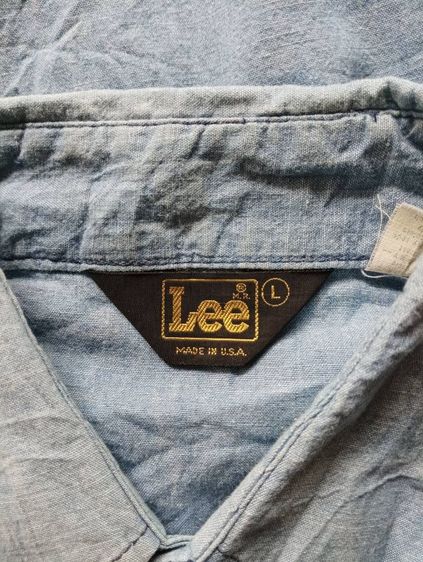 Lee chambray shirt usa. รูปที่ 4