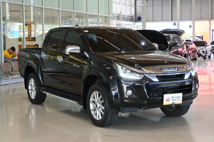 Isuzu D-MAX 2019 3.0 Hi-Lander Z Prestige Ddi Vgs Turbo Pickup ดีเซล ไม่ติดแก๊ส เกียร์ธรรมดา ดำ รูปที่ 3