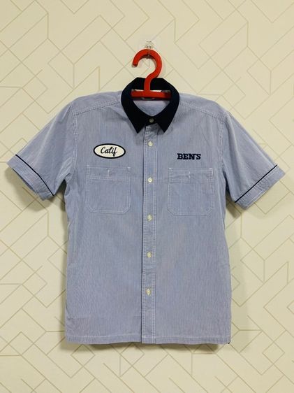 อื่นๆ แขนสั้น อื่นๆ เสื้อเชิ้ต BEN DAVIS แท้ 💯 size L ขนาดอก 21.5 ยาว 27.5 นิ้ว สภาพดีมาก ทรงสวย รายละเอียดดี เนื้อผ้าใส่สบายมาก หายากน่าสะสมครับ
