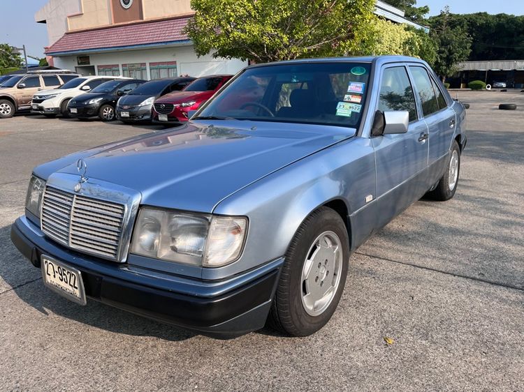 Mercedes-Benz No group 1992 230E Sedan เบนซิน ไม่ติดแก๊ส เกียร์อัตโนมัติ ฟ้า รูปที่ 3