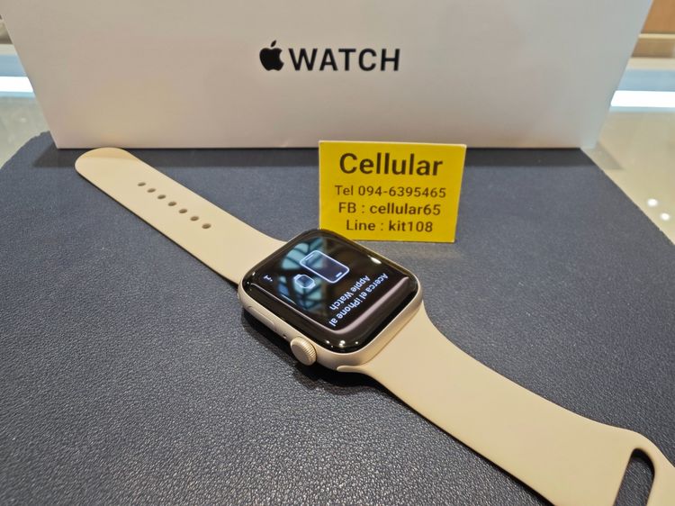Apple Watch SE3 44mm เพิ่งใช้ไม่กี่วัน สภาพสวยมาก ประกันเกือบปี รูปที่ 6