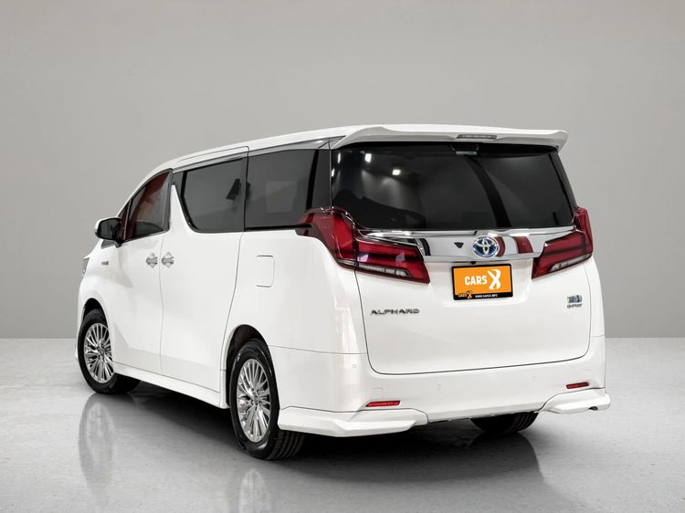 Toyota Alphard 2019 2.5 HV 4WD Sedan ไฮบริด ไม่ติดแก๊ส เกียร์อัตโนมัติ ขาว รูปที่ 4