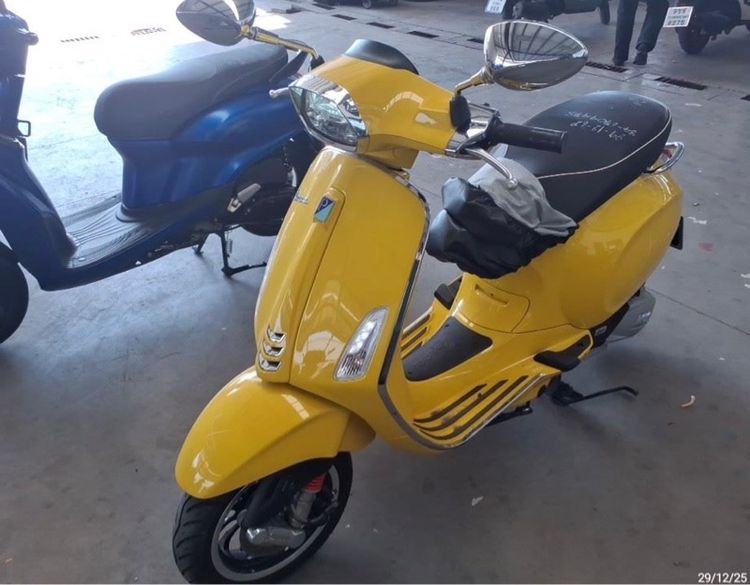 ปี 2024Vespa spint125iไมล์น้อย2พันโล รูปที่ 5