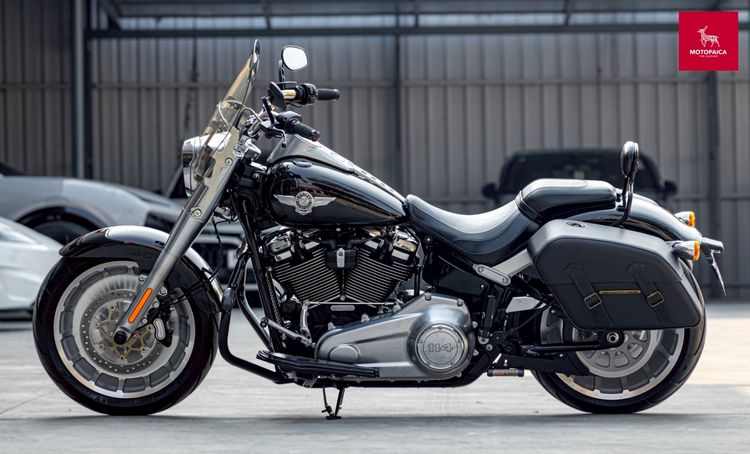 Harley Fatboy114 Stage1. ปี2021 มือเดียว วิ่ง7,000Mi. แต่งสองแสน รูปที่ 4