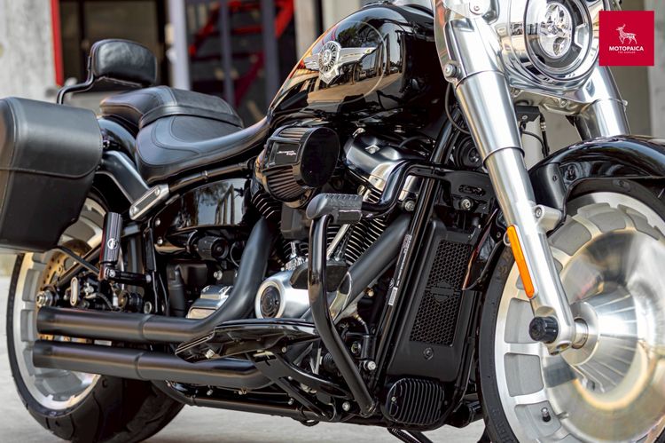 Harley Fatboy114 Stage1. ปี2021 มือเดียว วิ่ง7,000Mi. แต่งสองแสน รูปที่ 10