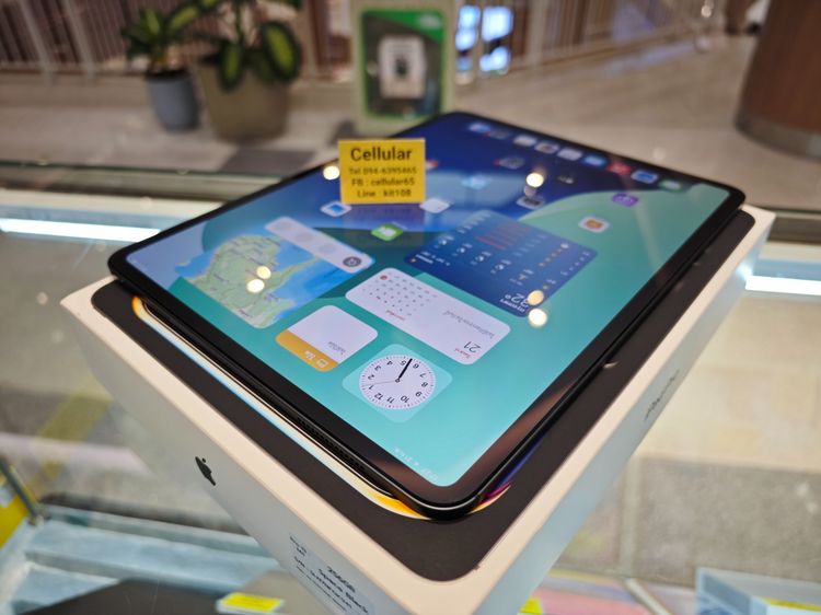 iPad Pro 13 M4 256GB WiFi รอบชาร์ต18 ประกัน5เดือนกว่า ไร้รอย ครบกล่อง รูปที่ 8
