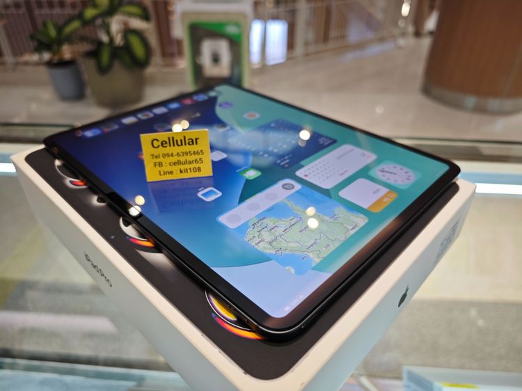 iPad Pro 13 M4 256GB WiFi รอบชาร์ต18 ประกัน5เดือนกว่า ไร้รอย ครบกล่อง รูปที่ 7