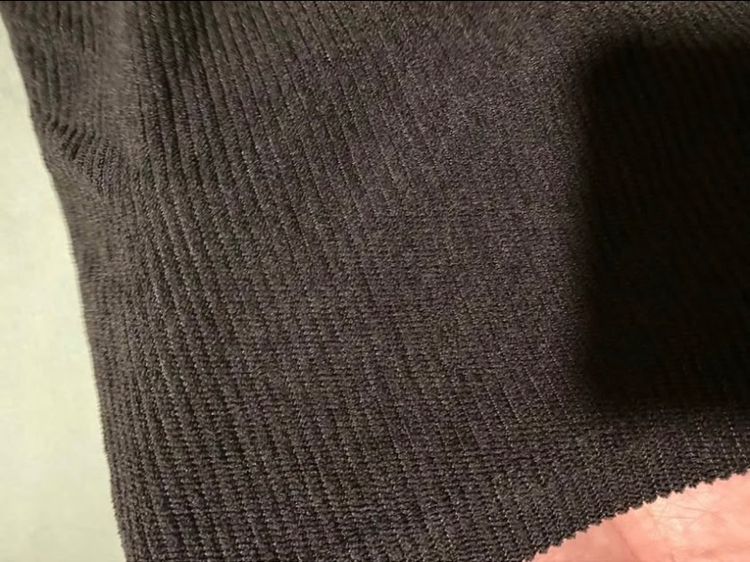 กางเกงลูกฟูกสีดำ เอว 30-33 รูปที่ 3