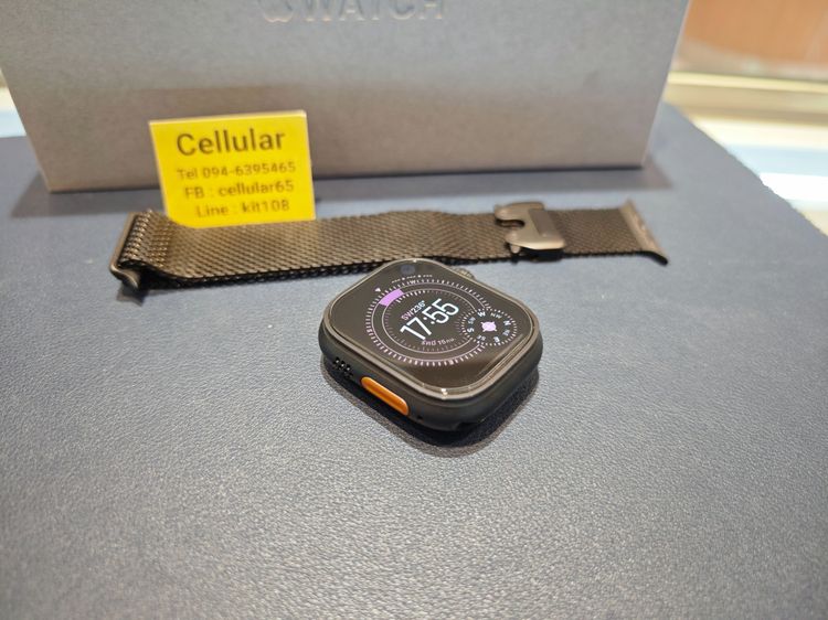 Apple Watch Ultra3 สายTitanium Milanese สภาพสวยมาก ประกันศูนย์ไทย7เดือนกว่า รูปที่ 7