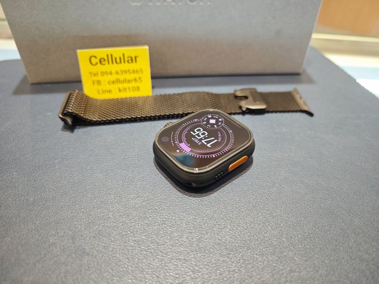 Apple Watch Ultra3 สายTitanium Milanese สภาพสวยมาก ประกันศูนย์ไทย7เดือนกว่า รูปที่ 8