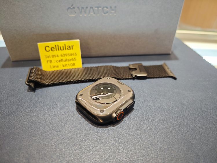 Apple Watch Ultra3 สายTitanium Milanese สภาพสวยมาก ประกันศูนย์ไทย7เดือนกว่า รูปที่ 11
