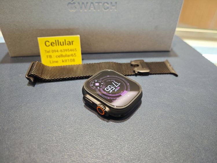 Apple Watch Ultra3 สายTitanium Milanese สภาพสวยมาก ประกันศูนย์ไทย7เดือนกว่า รูปที่ 10