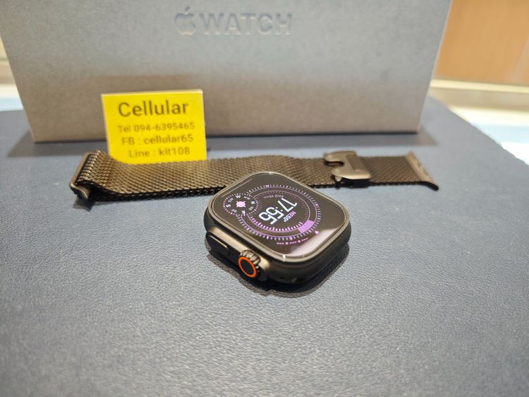 Apple Watch Ultra3 สายTitanium Milanese สภาพสวยมาก ประกันศูนย์ไทย7เดือนกว่า รูปที่ 9