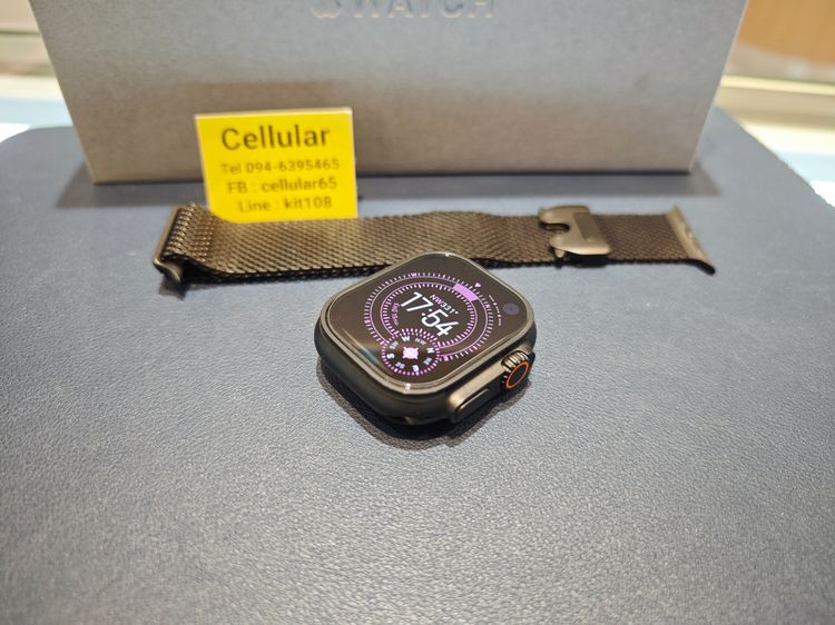 Apple Watch Ultra3 สายTitanium Milanese สภาพสวยมาก ประกันศูนย์ไทย7เดือนกว่า รูปที่ 6