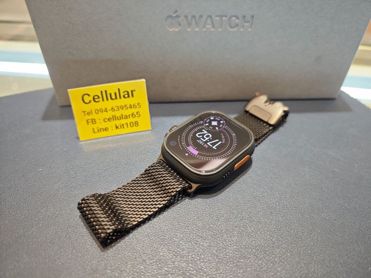 Apple Watch Ultra3 สายTitanium Milanese สภาพสวยมาก ประกันศูนย์ไทย7เดือนกว่า รูปที่ 5