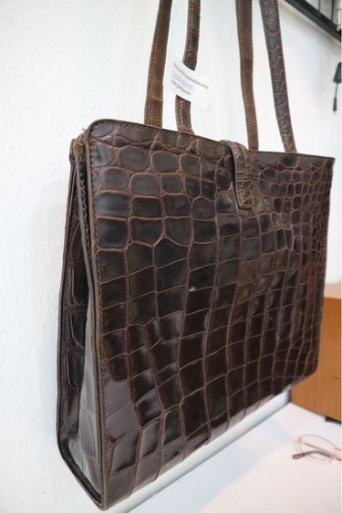 กระเป๋าหนังจระเข้แท้ Made in Italy แบรนด์ Mauro Governa 8,500 บาท รูปที่ 2