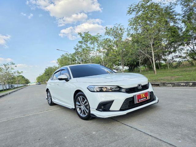 Honda Civic 2023 1.5 Turbo เบนซิน เกียร์อัตโนมัติ ขาว รูปที่ 4