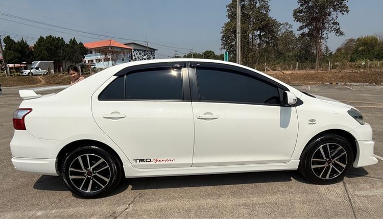 Toyota Vios 2012 1.5 TRD Sedan เบนซิน ไม่ติดแก๊ส เกียร์อัตโนมัติ ขาว รูปที่ 4
