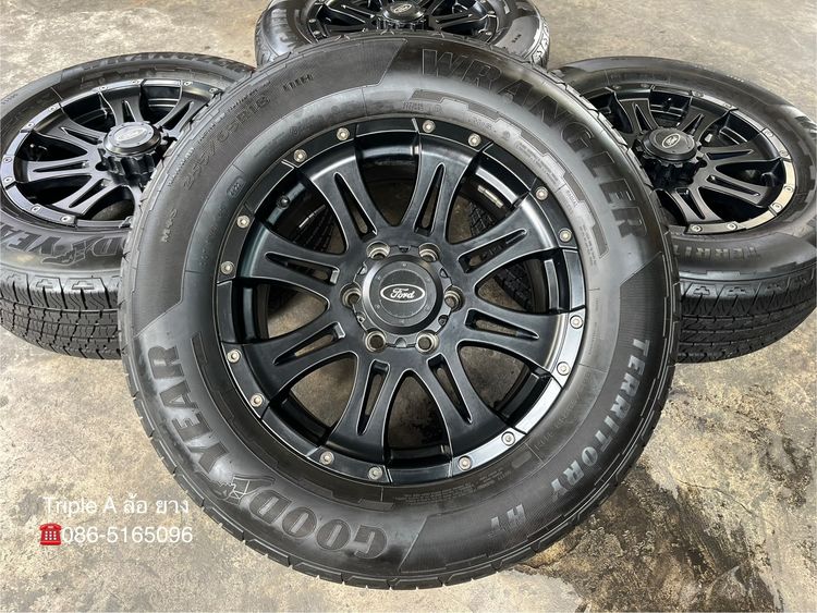 ✨ล้อแม็กพร้อมยาง✨Ford Ranger Wildtrak X รุ่นพิเศษ ขอบ 18💕สภาพสวย💕 รูปที่ 3