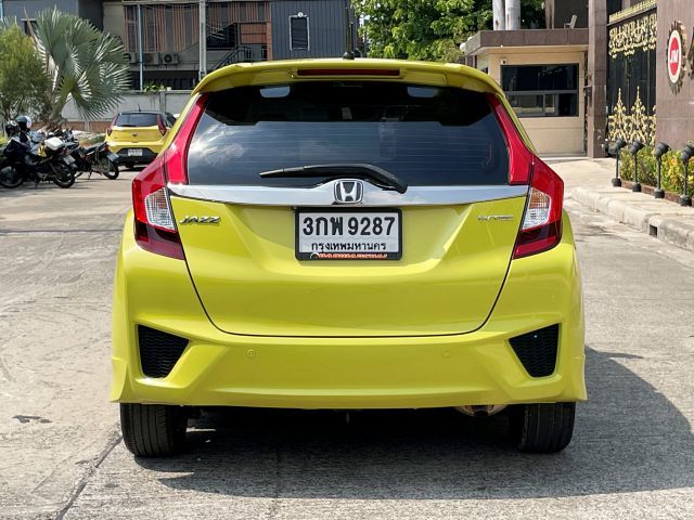 Honda Jazz 2014 1.5 SV เบนซิน ไม่ติดแก๊ส เกียร์อัตโนมัติ เขียว รูปที่ 3