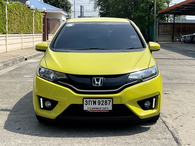 Honda Jazz 2014 1.5 SV เบนซิน ไม่ติดแก๊ส เกียร์อัตโนมัติ เขียว รูปที่ 2