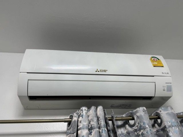 แอร์มือสอง Mitsubishi inverter9000BTU พร้อมติดตั้ง 8500 รับประกันเครื่อง 4เดือน