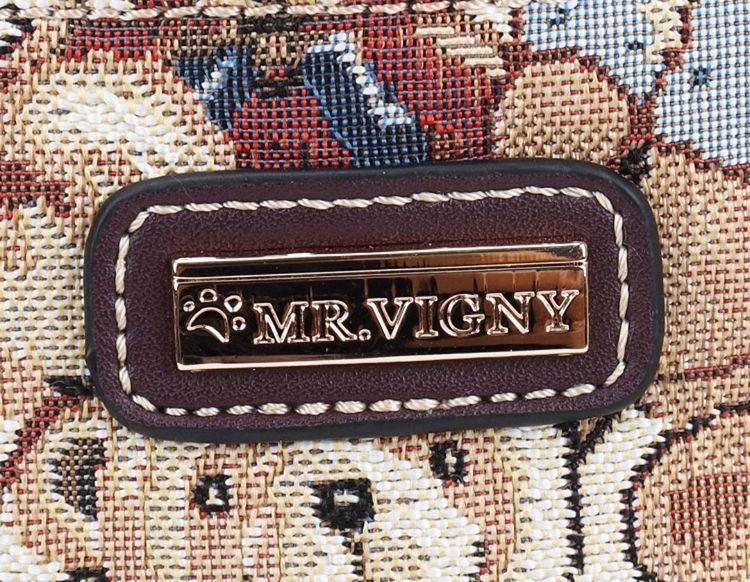 กระเป๋าสะพายข้างลายหมีสีขาวสายโซ่BA0121 รูปที่ 7