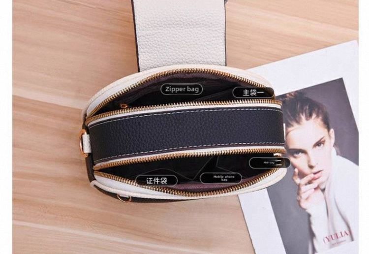 กระเป๋าสะพายข้างสีขาวBA0116 รูปที่ 5