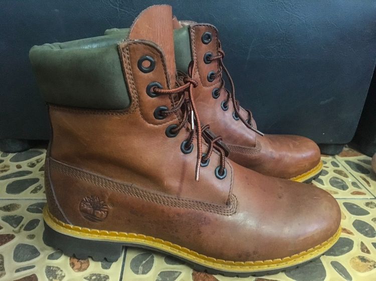 รองเท้าหนังทั่วไป หนังแท้ UK 7 | EU 40 2/3 | US 7.5 น้ำตาล ขายรองเท้าหนัง Timberland