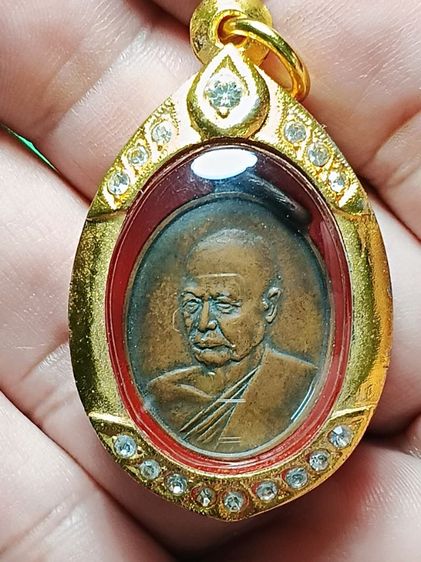 เหรียญหลวงพ่ออ๋อย วัดไทร รุ่นเเรก ปี2493 สภาพผ่านการใช้มาบ้าง สวยเก่าเดิมๆบ้านๆดีครับ รูปที่ 7