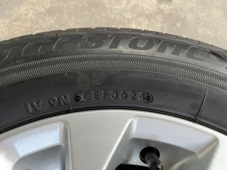 ✨ล้อแม็กพร้อมยางใหม่ป้ายแดง✨Nissan Almera รุ่นใหม่ ขอบ 15💖สวยกริ๊บ💖 รูปที่ 9