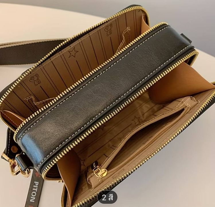 กระเป๋าสะพาย Beibaobao ลายหมี สีน้ำตาล BA0022 รูปที่ 4