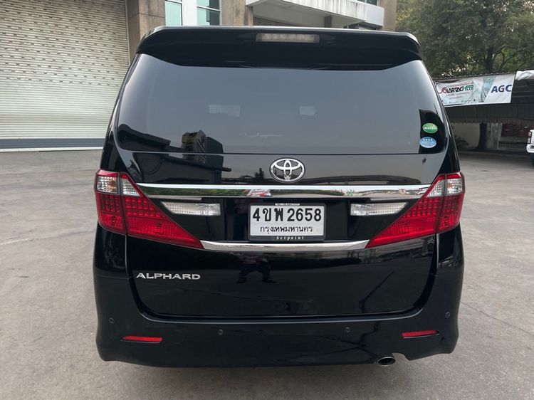 Toyota Alphard 2014 2.4 SC Van เบนซิน ไม่ติดแก๊ส เกียร์อัตโนมัติ ดำ รูปที่ 4
