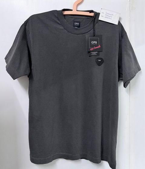 เสื้อยืด cps สีดำเทา ของใหม่แท้จาก shop รูปที่ 2