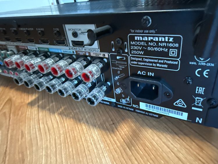 MARANTZ NR-1608 Receiver 7.2 Ch แอมป์ดูหนังและฟังเพลง รูปที่ 4