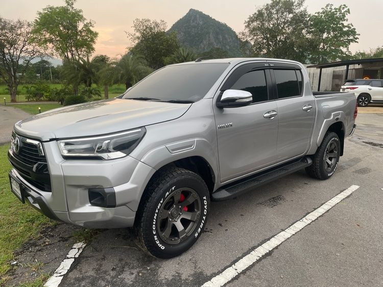 Toyota Hilux Revo 2016 2.4 G Prerunner Pickup ดีเซล ไม่ติดแก๊ส เกียร์อัตโนมัติ เทา รูปที่ 3