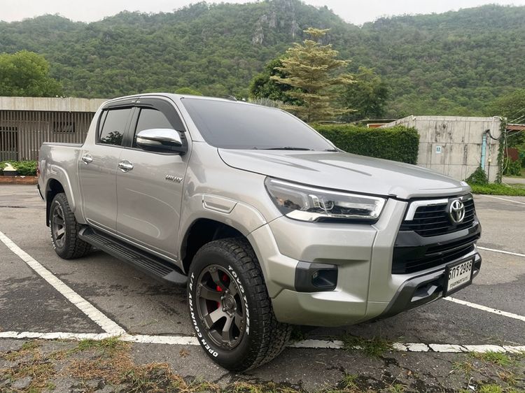 Toyota Hilux Revo 2016 2.4 G Prerunner Pickup ดีเซล ไม่ติดแก๊ส เกียร์อัตโนมัติ เทา รูปที่ 2