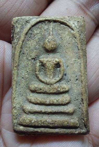 พระสมเด็จ พิมพ์เจดีย์ แห้งเก่า เนื้อจัด 