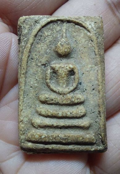 พระสมเด็จ พิมพ์เจดีย์ แห้งเก่า เนื้อจัด  รูปที่ 5