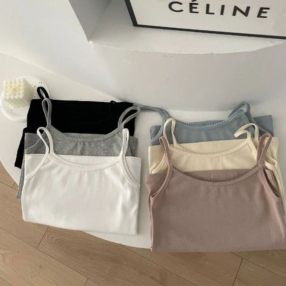 เสื้อสายเดี่ยวCrop-ผู้หญิง รูปที่ 6