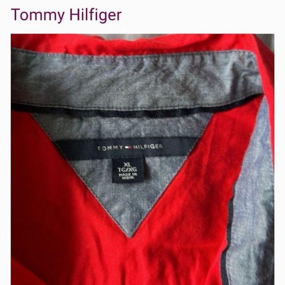 เสื้อเชิ๊ตแบรนด์​ TOMMY​ มือ​ 2​ สภาพ​ใหม่​ รูปที่ 5