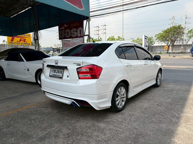 Honda City 2012 1.5 V Sedan เบนซิน ไม่ติดแก๊ส เกียร์อัตโนมัติ ขาว รูปที่ 3