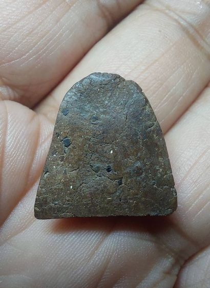 พระปิดตา หลังเรียบ แห้งเก่า เนื้อจัด  รูปที่ 2