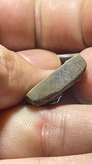 พระพุทธหล่อโบราณหลังยันต์ตามรูปไม่ทราบที่เนื้อโลหะทองเหลืองสวยเก่า รูปที่ 6