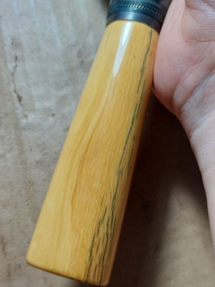 เครื่องรางมีดหมอหลวงพ่อเดิมวัดหนองโพใบ 9 นิ้วยาวรวม 15 นิ้วครึ่งขุดว่านมีพ.ศ รูปที่ 4