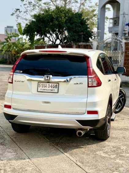Honda CR-V 2015 2.0 E 4WD Utility-car เบนซิน ไม่ติดแก๊ส เกียร์อัตโนมัติ ขาว รูปที่ 3