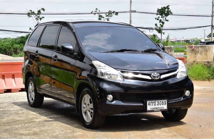 Toyota Avanza 2014 1.5 G Van เบนซิน ไม่ติดแก๊ส เกียร์อัตโนมัติ ดำ รูปที่ 3